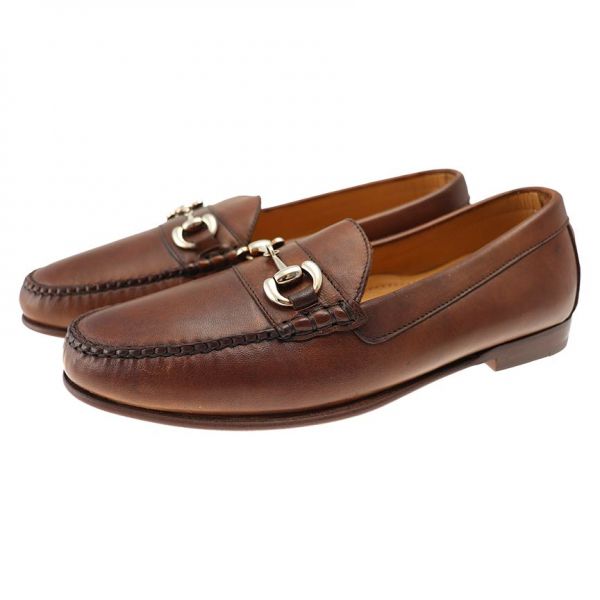 Pierce Sheepskin Bit Loafer
